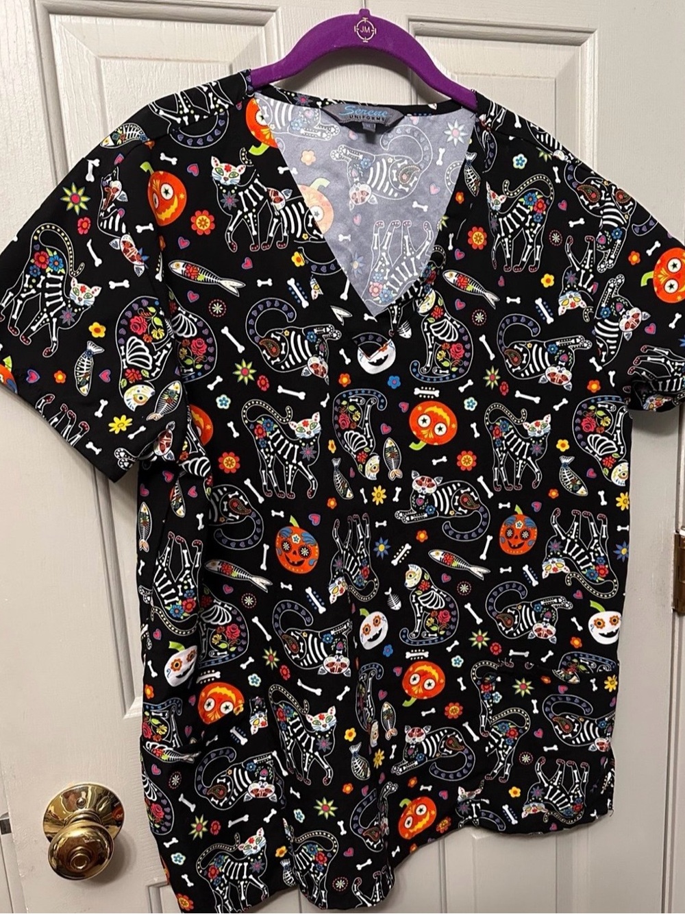 Scrub Top really cool Halloween